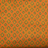 Cotton Lawn Printed Fabric - Diamond - Golden Yellow
